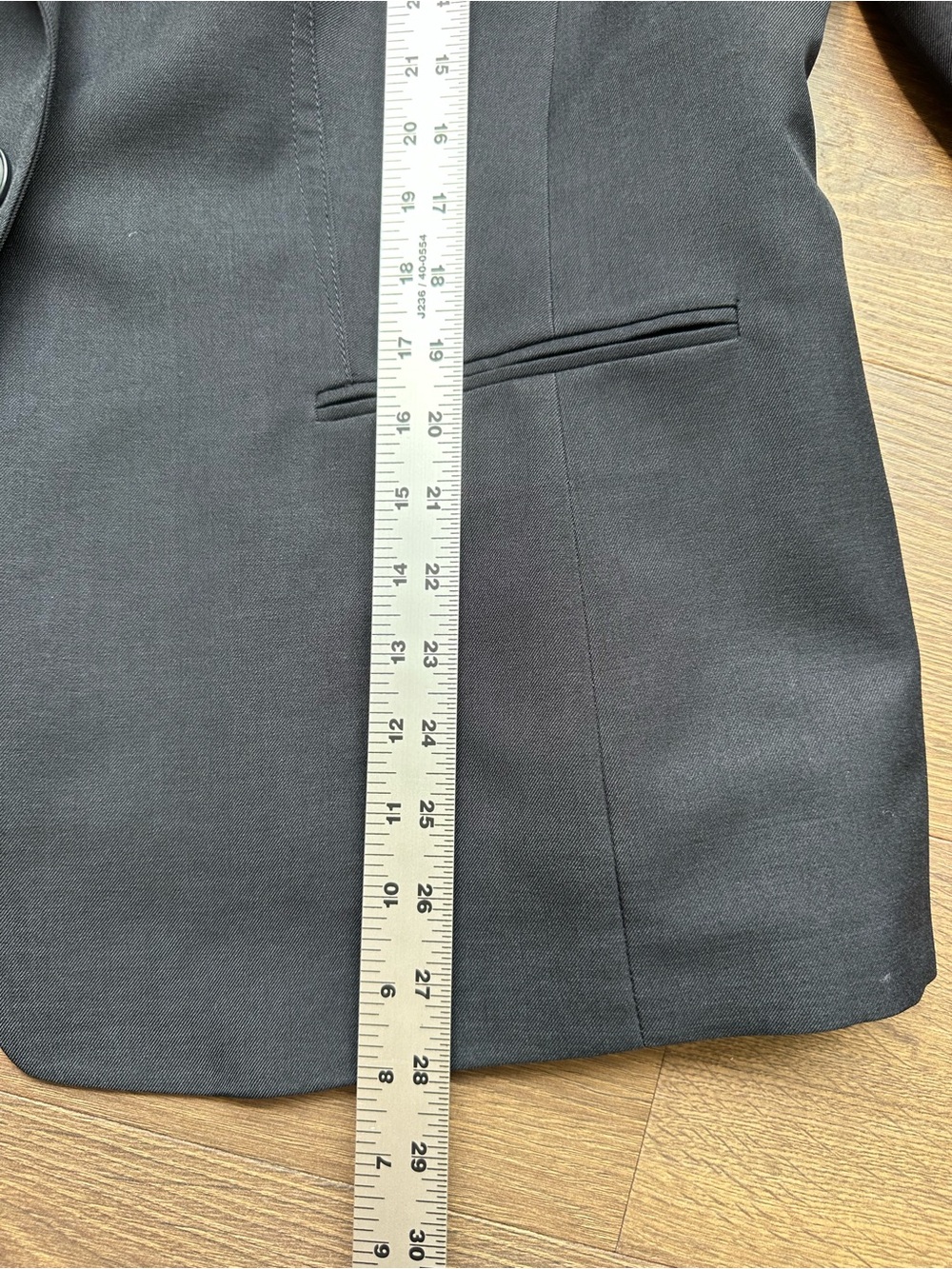 Jones Studio Separate 16W Black 2 Piece Pantsuit Blazer Trouser Career Suit 1164 - Picture 14 of 16